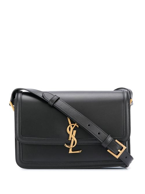 SOLFERINO MEDIUM SATCHEL bag in box leather SAINT LAURENT | 6343050SX0W1000